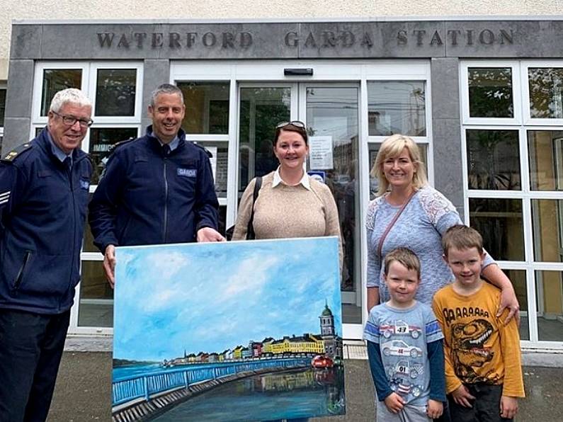 Painting taken from Waterford restaurant returned