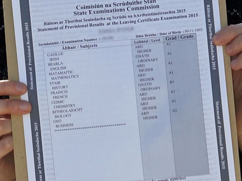 Waterford Students get their Predictive Grading Results - Deise Today Monday 7th September