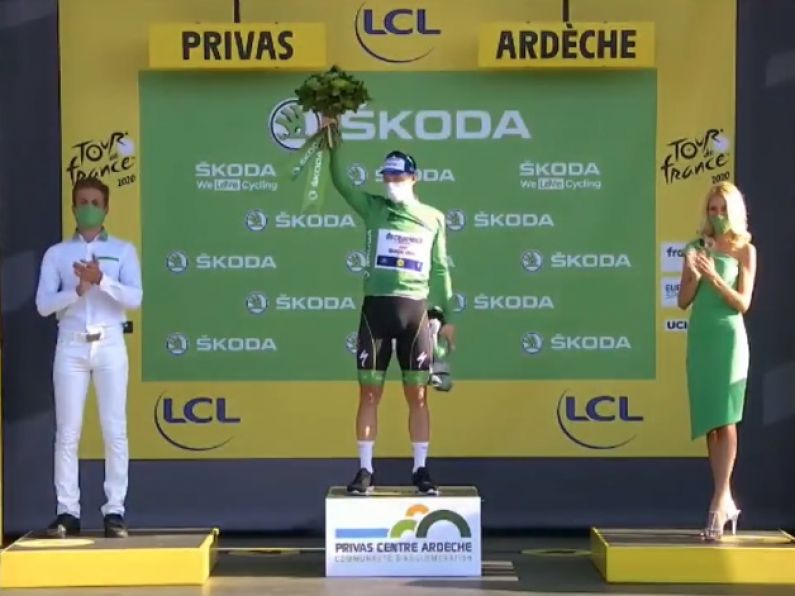 Sam Bennett secures Green Jersey after stage 5 of Tour de France