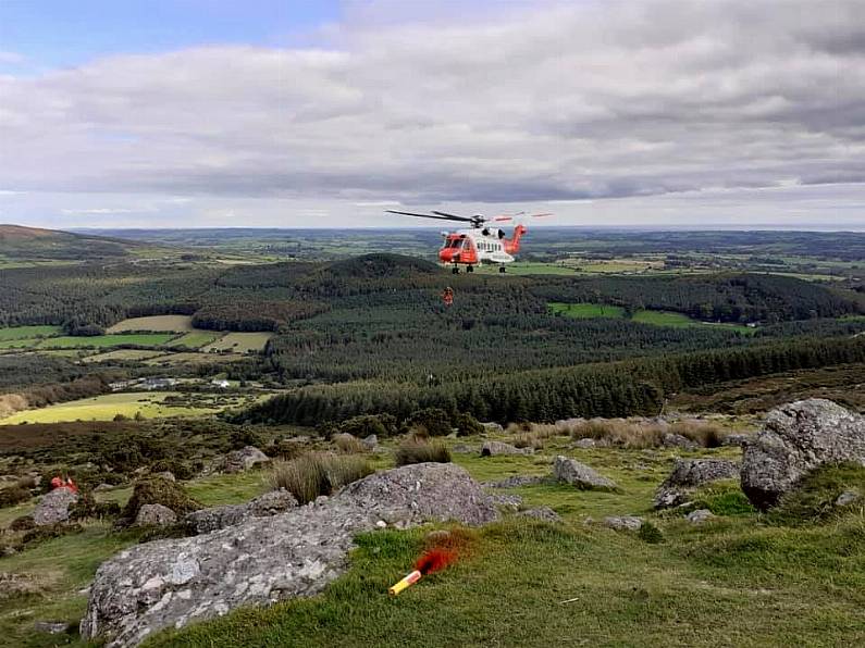 Walker airlifted from Comeragh Mountains in Waterford