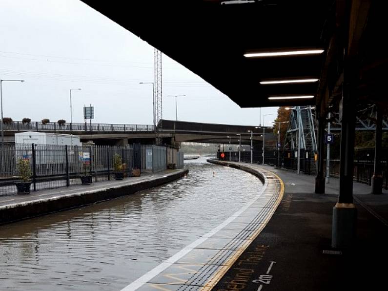 Flooding closes Waterford train station and affects Cheekpoint, Portlaw and Dungarvan