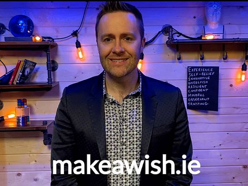 Waterford's Keith Barry appointed Head of Magic at Make-A-Wish Ireland