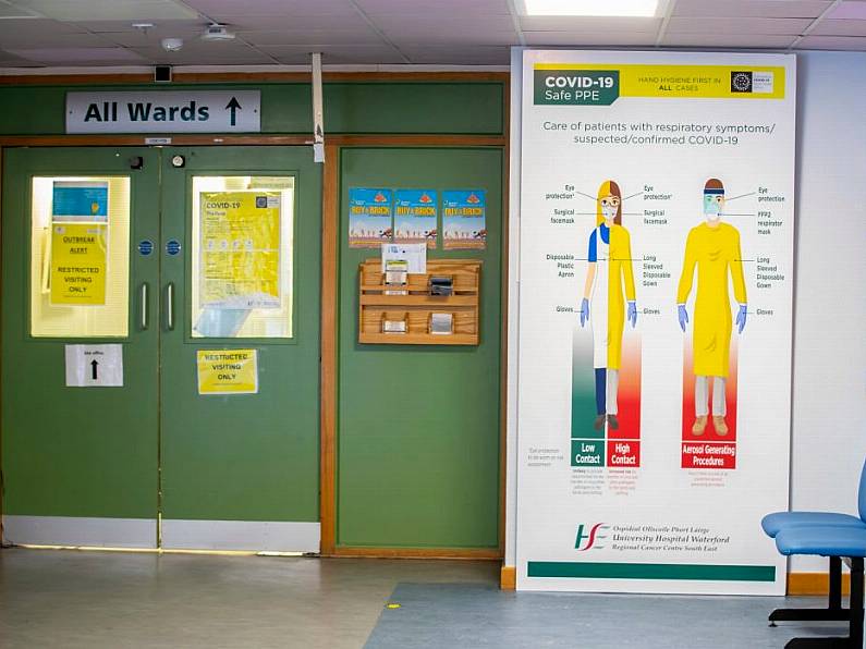 Covid-19 cases at University Hospital Waterford increases to 43 on Friday night