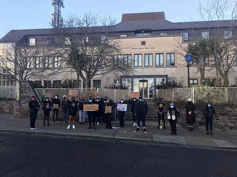 Protest held outside Waterford Garda Station over George Nkencho shooting