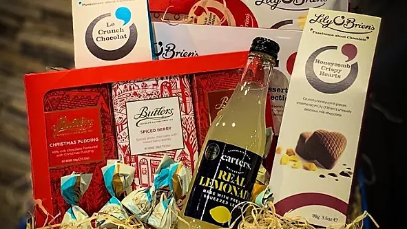 carter's chocolate cafe hamper