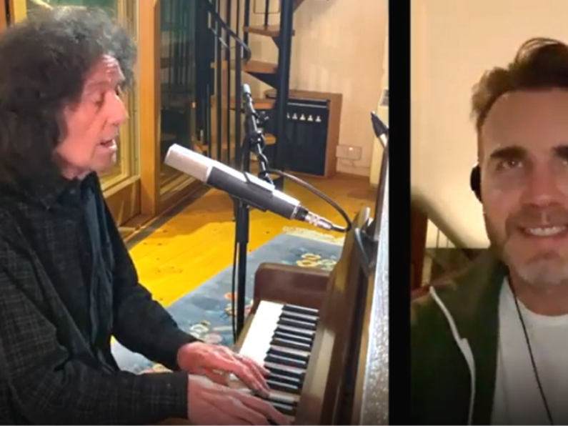 Watch: Waterford's Gilbert O'Sullivan and Gary Barlow shared a virtual sing song