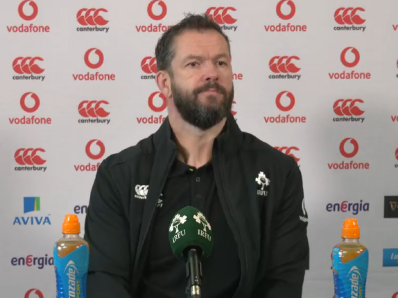 Andy Farrell rings the change for Italy