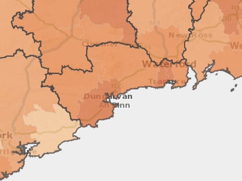 Breakdown of Covid-19 cases shows decreases in most areas in Waterford
