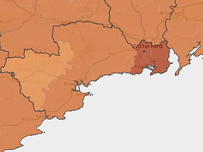 The latest breakdown of Covid-19 cases by electoral area in Waterford