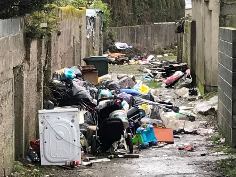 Waterford Council publishes photo showing huge amount of rubbish dumped in Dungarvan