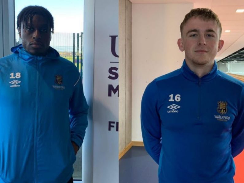 Darragh Power and Tunmise Sobowale sign for Waterford FC