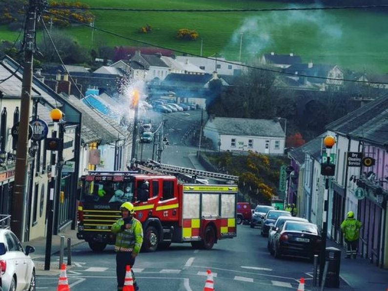 Electrical fault closes street in Kilmacthomas