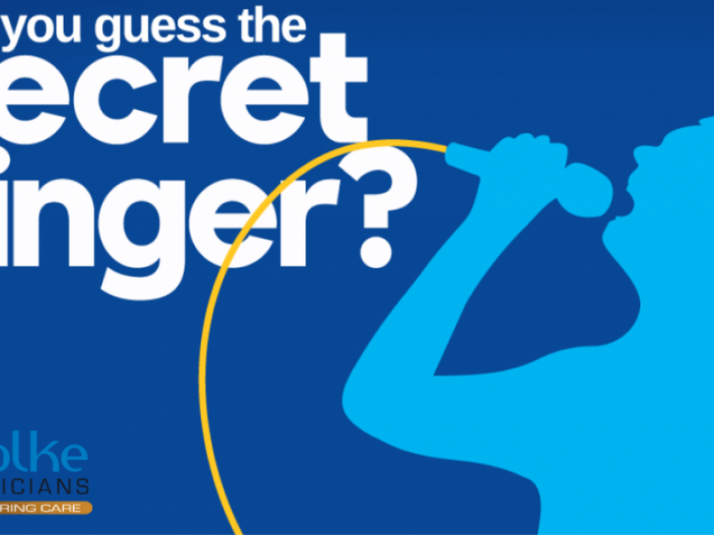 Can you name The Secret Singer? Thanks to Nolke Opticians Waterford