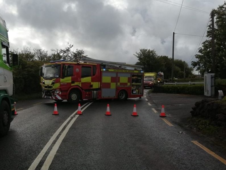 Section of N24 Waterford to Limerick road closed near Mooncoin following accident