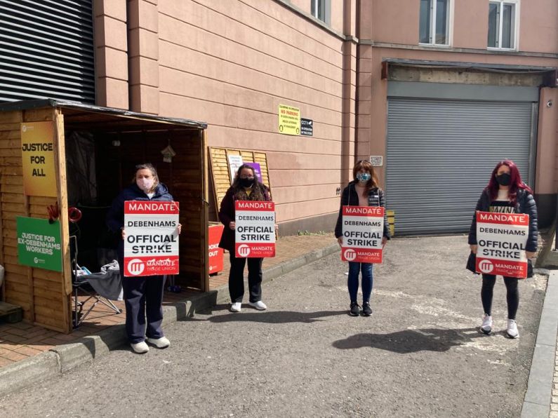 Debenhams: Fear, apprehension and pigeons on the Waterford picket