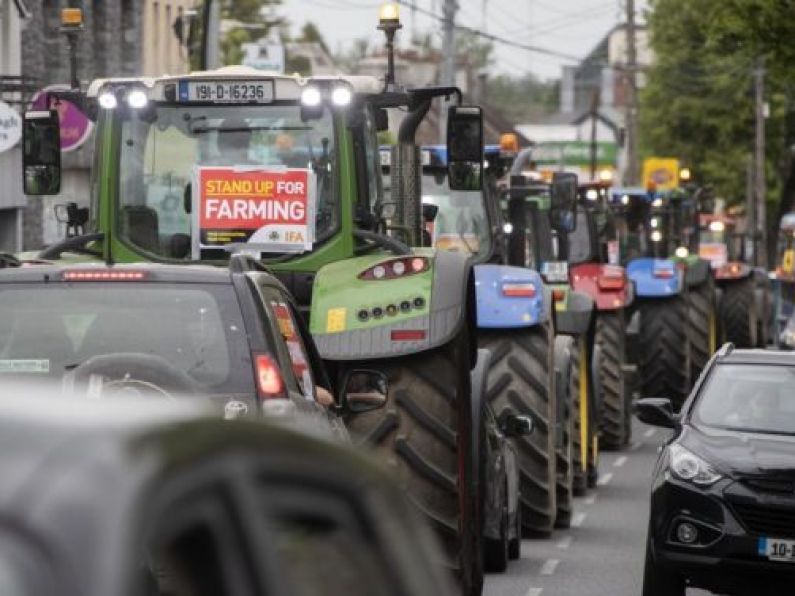 Farmers take to Dungarvan as part of nationwide protest