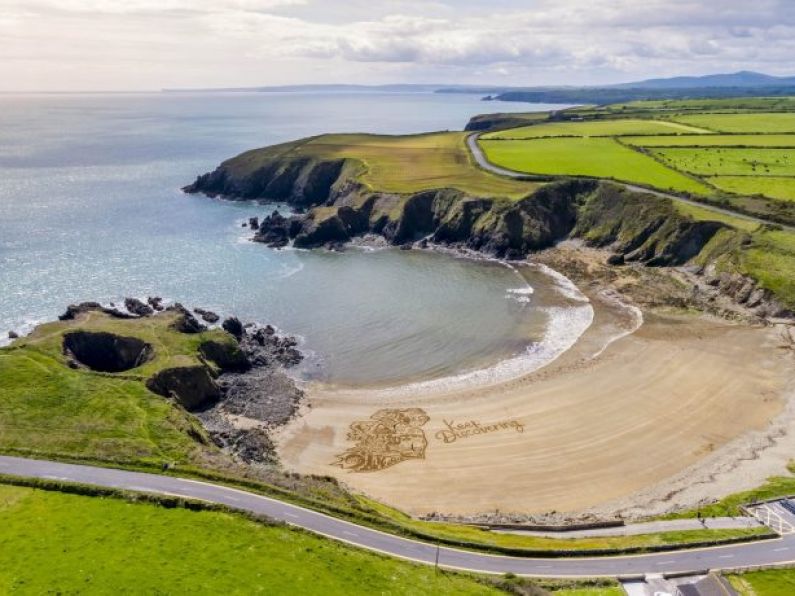 WATCH: Waterford sand artist creates most challenging artwork to date