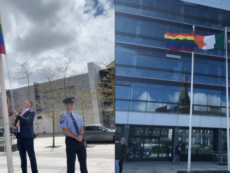 Pride flags raised in Waterford City taken down and burned