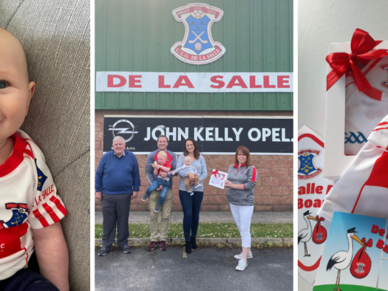 Babies born into De La Salle Club given mini-gear as part of new initiative