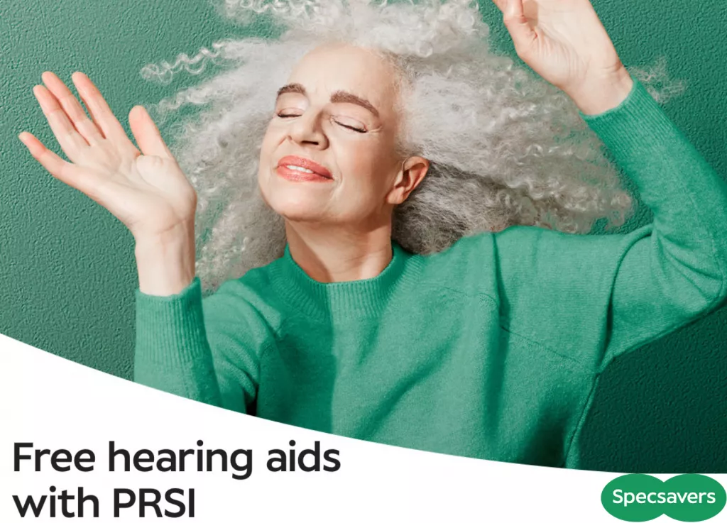 specsavers free hearing aids with PRSI