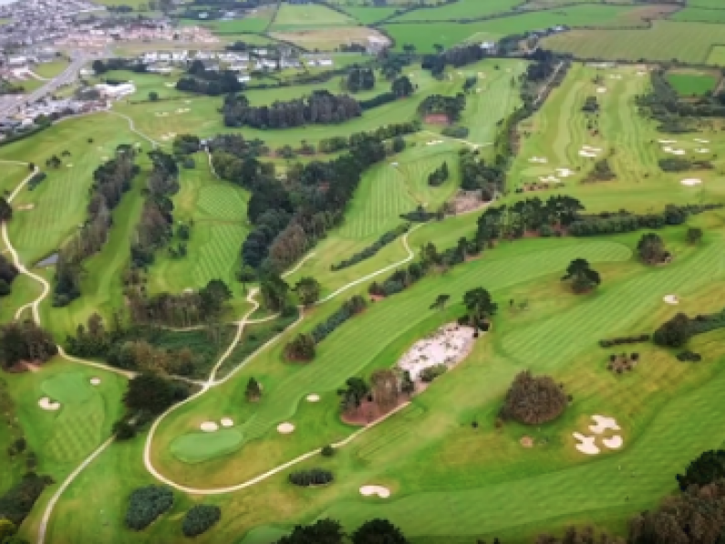 Dawson in action in semi-final of Irish Girls' Close Championship