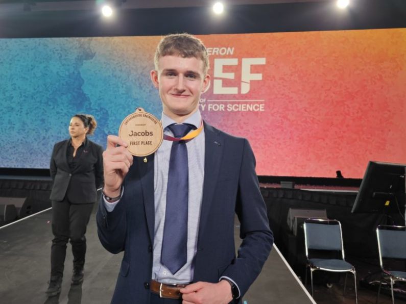 Dungarvan student wins at international science fair in California
