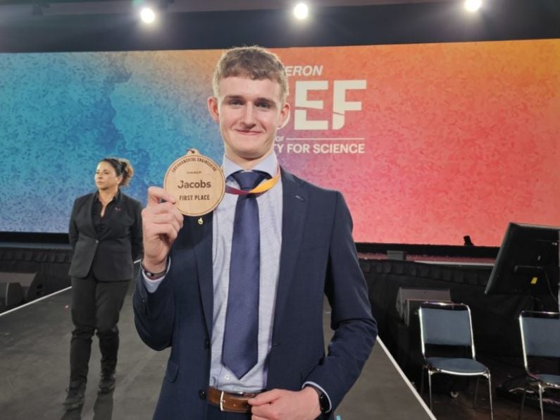 Waterford student wins at international science fair in California