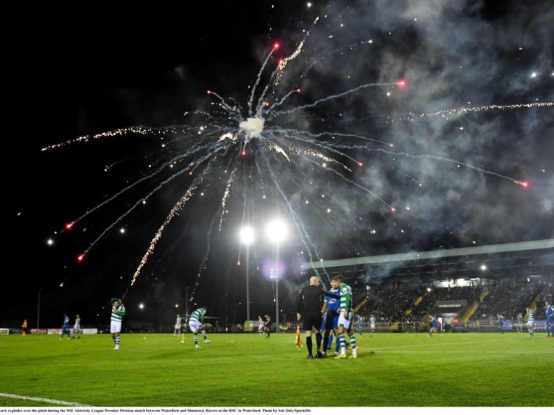 Young ball girl left "petrified" by fireworks ordeal at Waterford FC game
