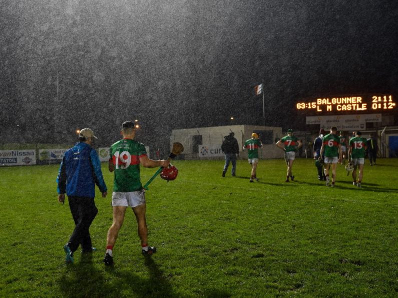 "These guys deserve better" - Loughmore manager left seething after wet night in Fraher Field