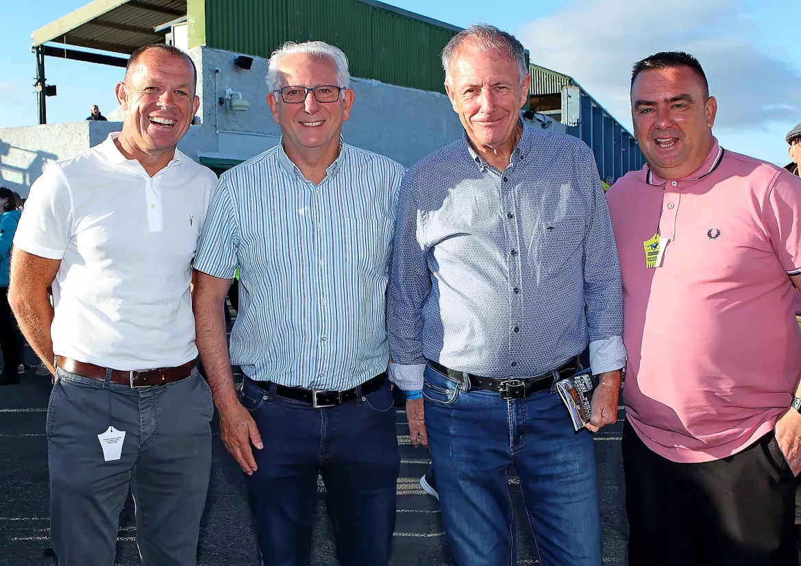 Cllr.Frank Quinlan, Deputy Metropolitan Mayor, Cllr.Joe Kelly, Metropolitan Mayor, Stan Bergin and Trevor Power.