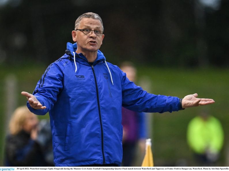 &quot;The development of the person is always more important for me&quot; Ephie Fitzgerald on managing Waterford