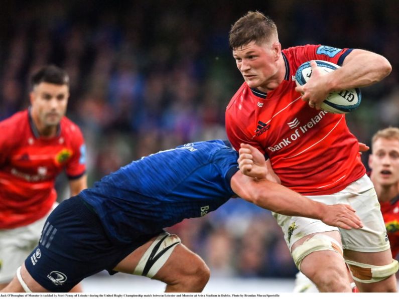 Munster to face South Africa Select XV tonight