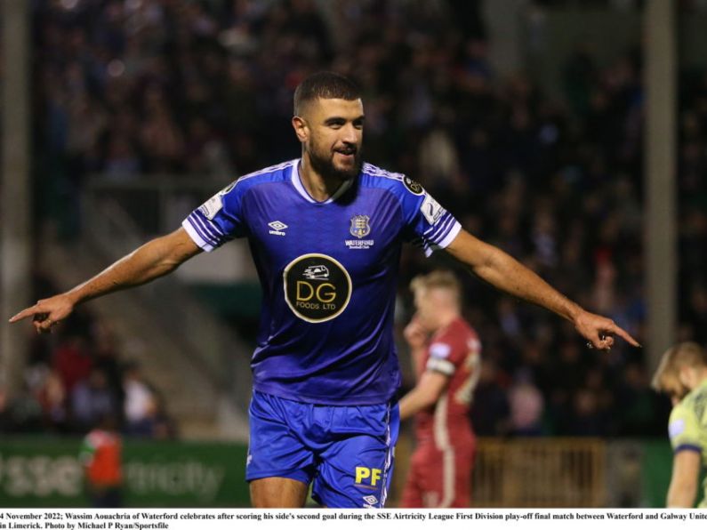 Aouachria hattrick gets Waterford FC league campaign off to winning start