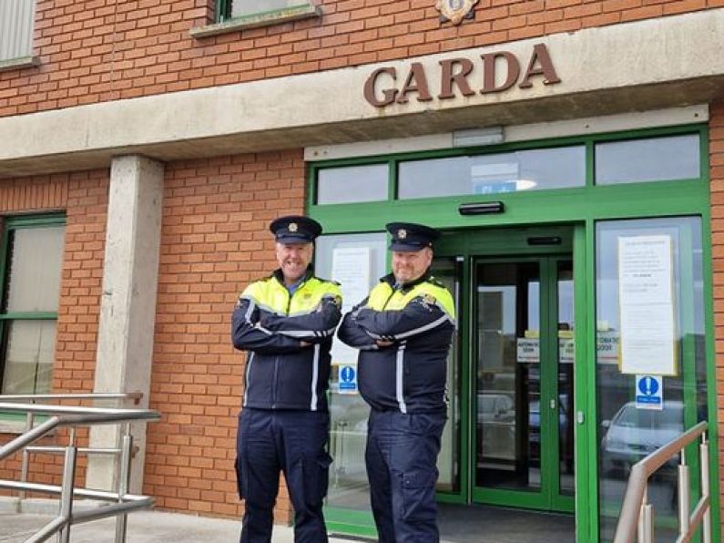 Tramore Gardaí retire with a combined 63 years service