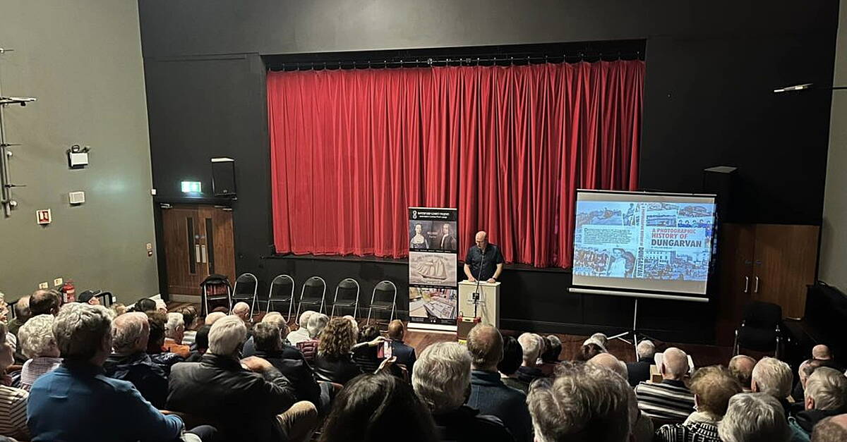 Listen: Willie Whelan on his new book - 'A Photographic History of Dungarvan' - Vimarsana News