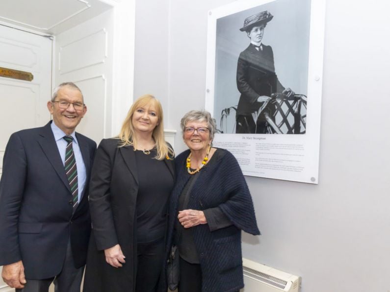 City Hall's Large Room renamed in honour of Dr Mary Strangman