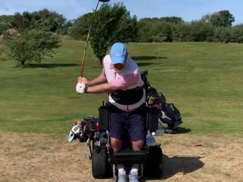 "It's saved my life" - Ian St John on playing golf after paralysis diagnosis.