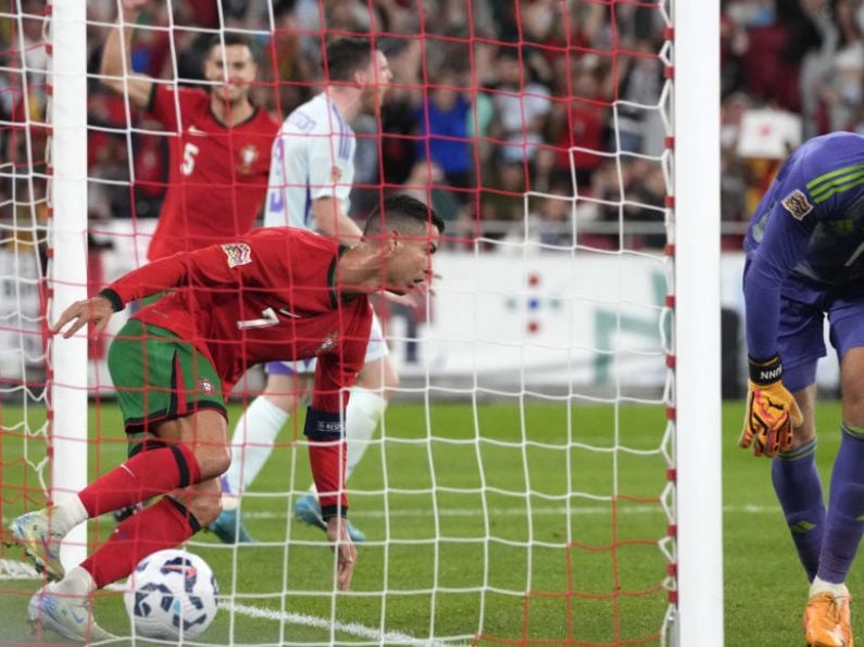 Cristiano Ronaldo’s late winner breaks Scotland resistance in Lisbon