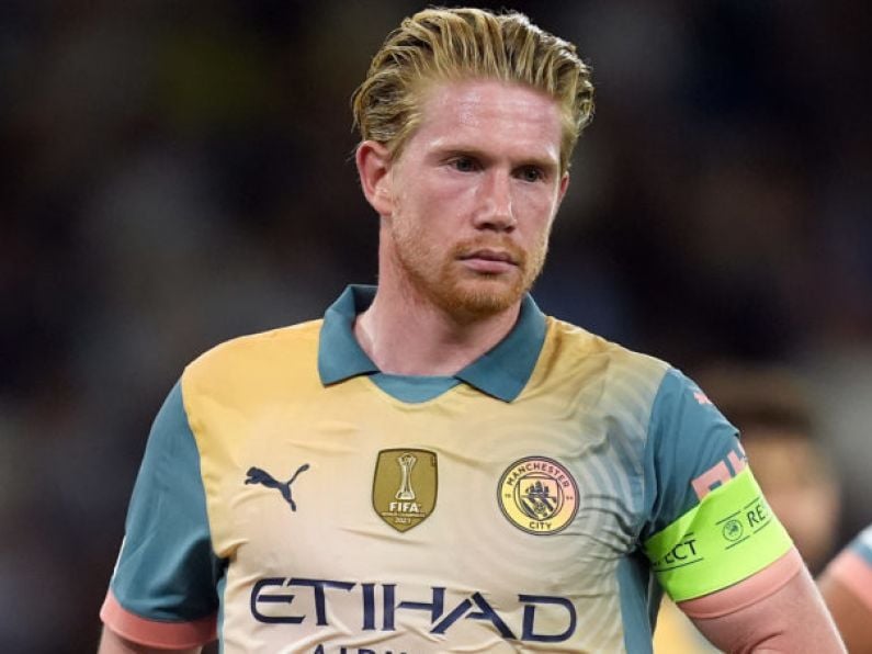 Kevin De Bruyne a doubt to face Arsenal after frustrating night for Man City