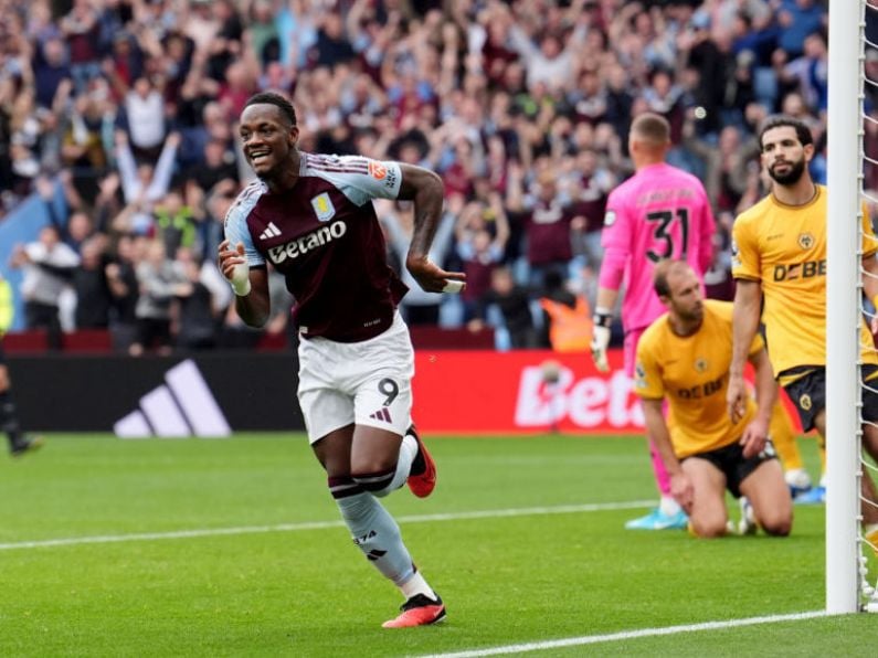 Jhon Duran strikes again as Aston Villa come from behind to see off Wolves