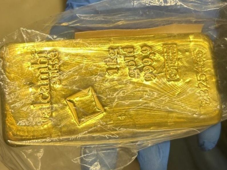 Man arrested after gardaí seize gold bullion worth €1.4m