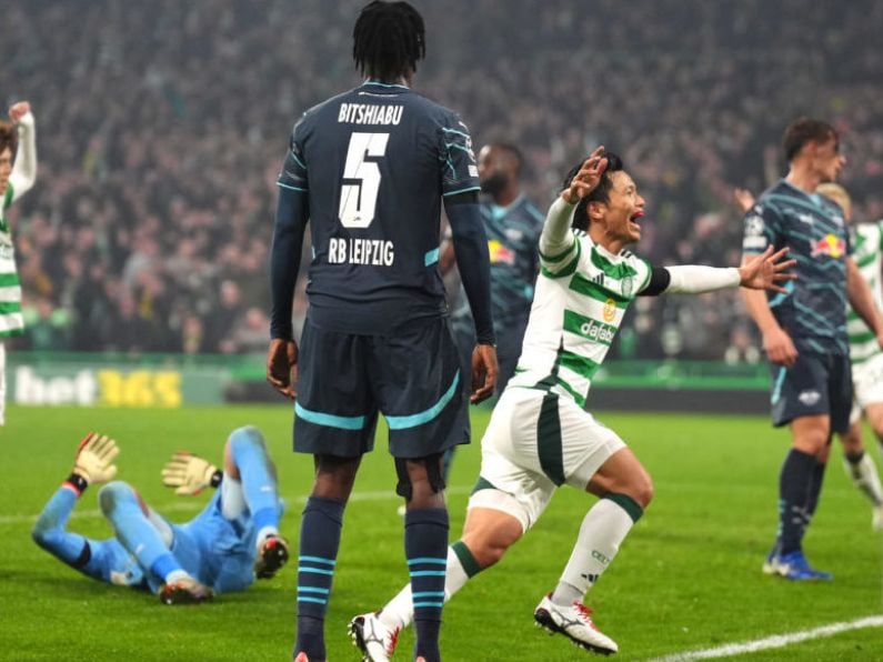 Celtic upset RB Leipzig as Nicolas Kuhn steals the show