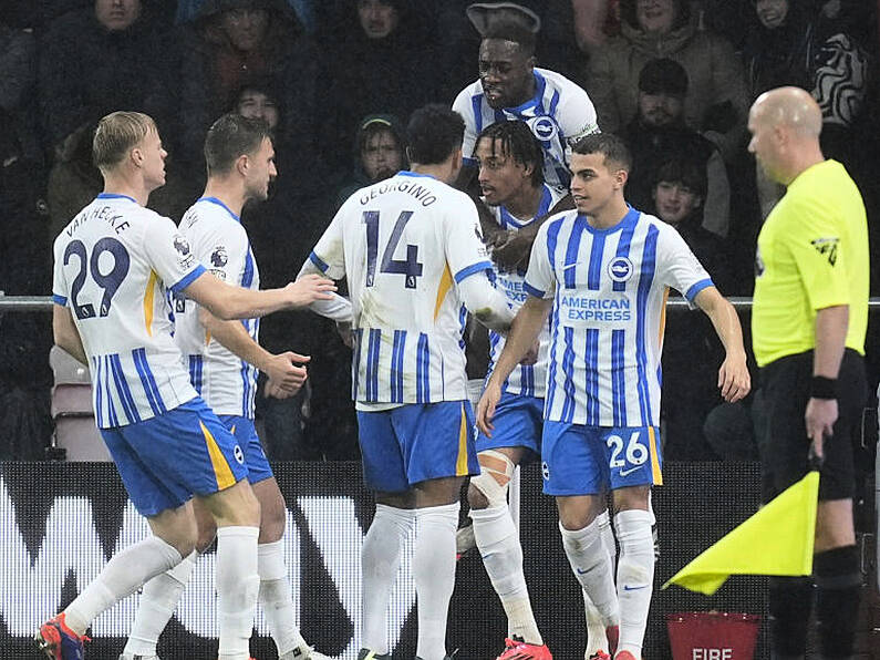 Ten-man Brighton survive anxious finish to edge out Bournemouth