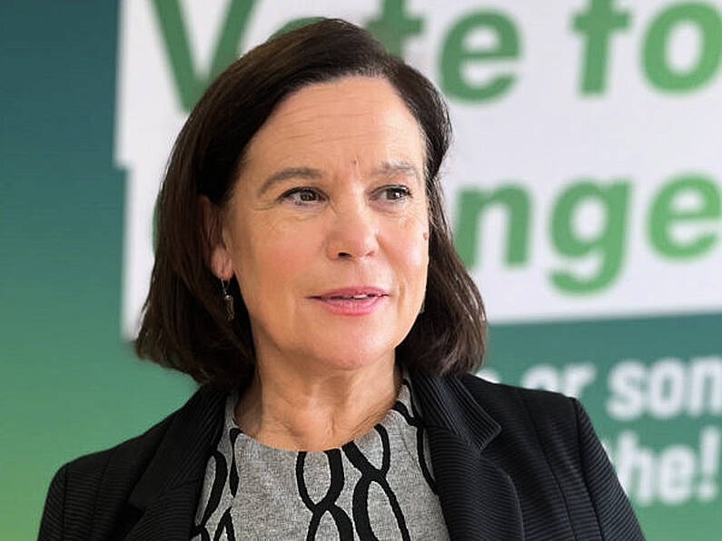 Support for Sinn Féin ‘has come back very strongly’, says Mary Lou McDonald